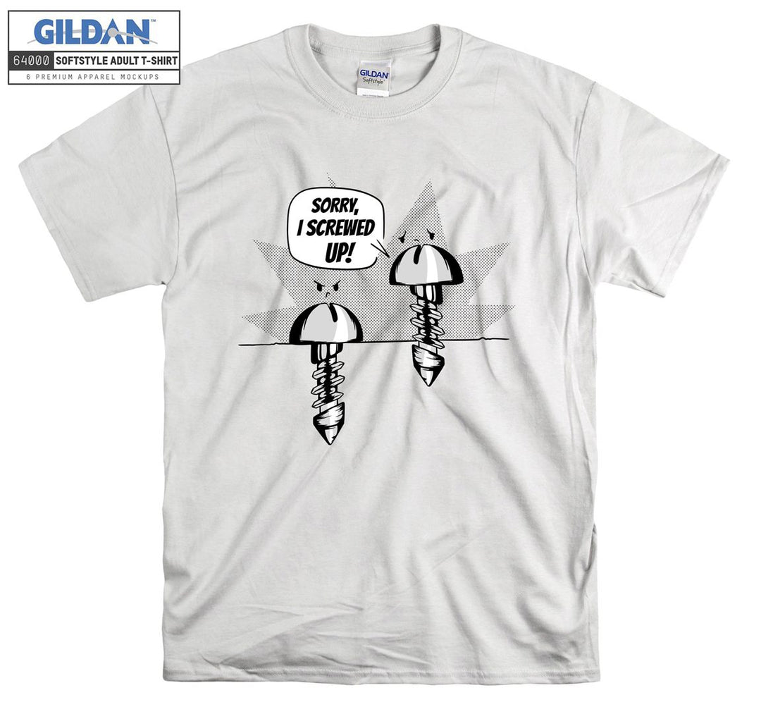 Sorry i screwed up! Funny figure T-shirt