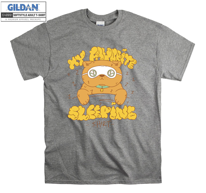 My Favorite Sleeping Cat T-shirt