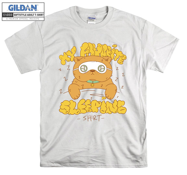 My Favorite Sleeping Cat T-shirt