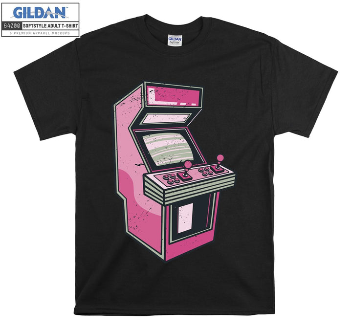 Cute pink arcade console T-shirt