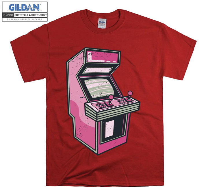 Cute pink arcade console T-shirt