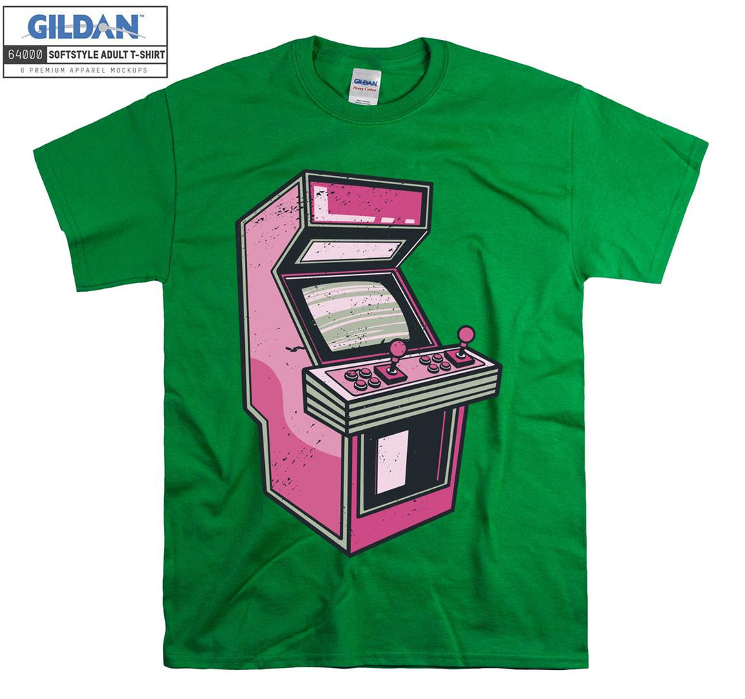 Cute pink arcade console T-shirt