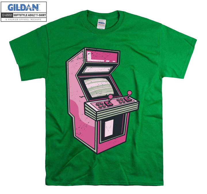 Cute pink arcade console T-shirt