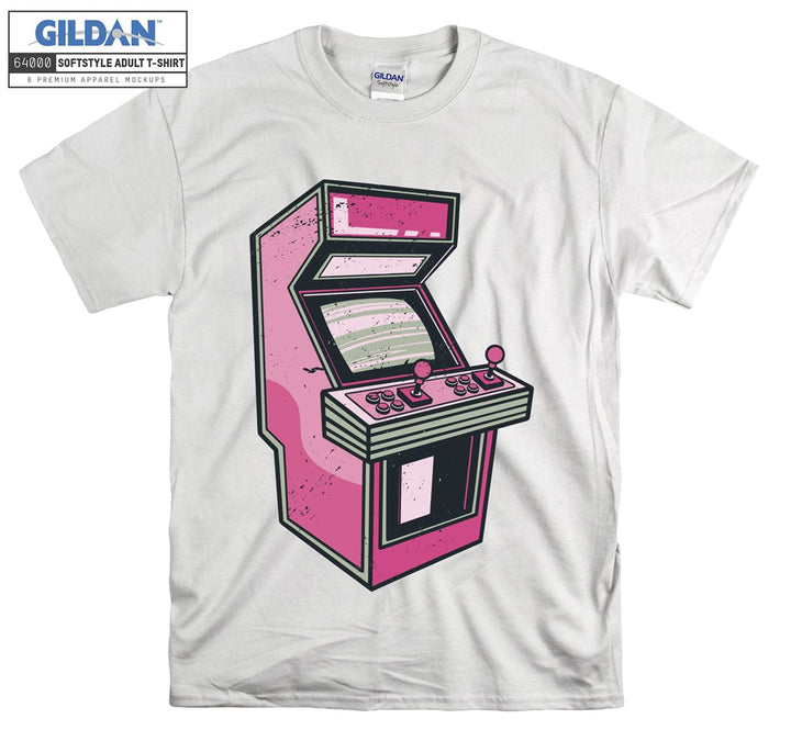 Cute pink arcade console T-shirt