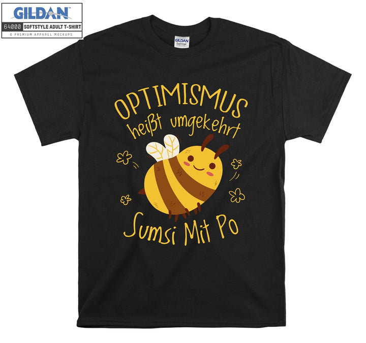 Happy Sari Bee Flying And Smiling T-shirt