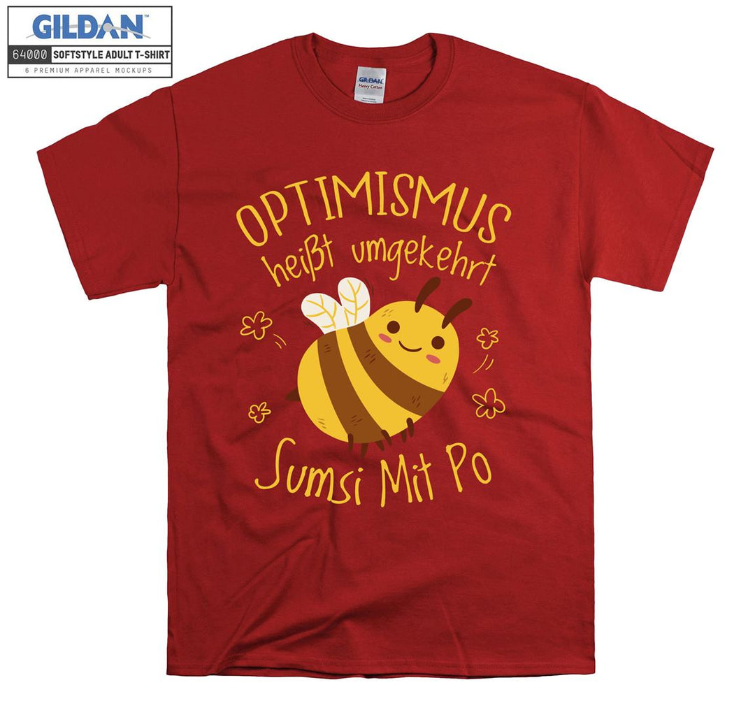 Happy Sari Bee Flying And Smiling T-shirt