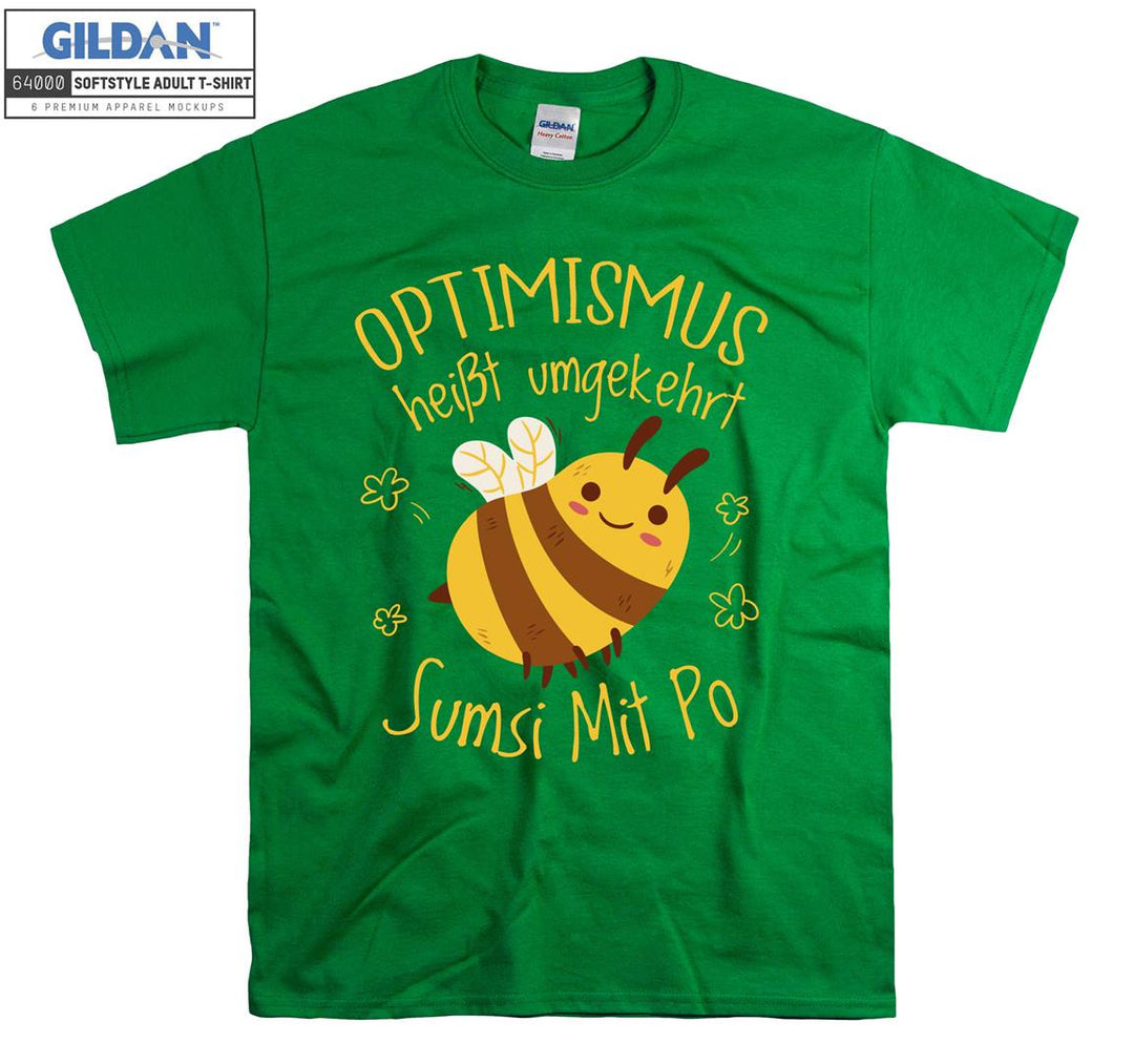 Happy Sari Bee Flying And Smiling T-shirt