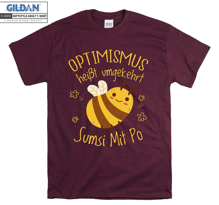 Happy Sari Bee Flying And Smiling T-shirt