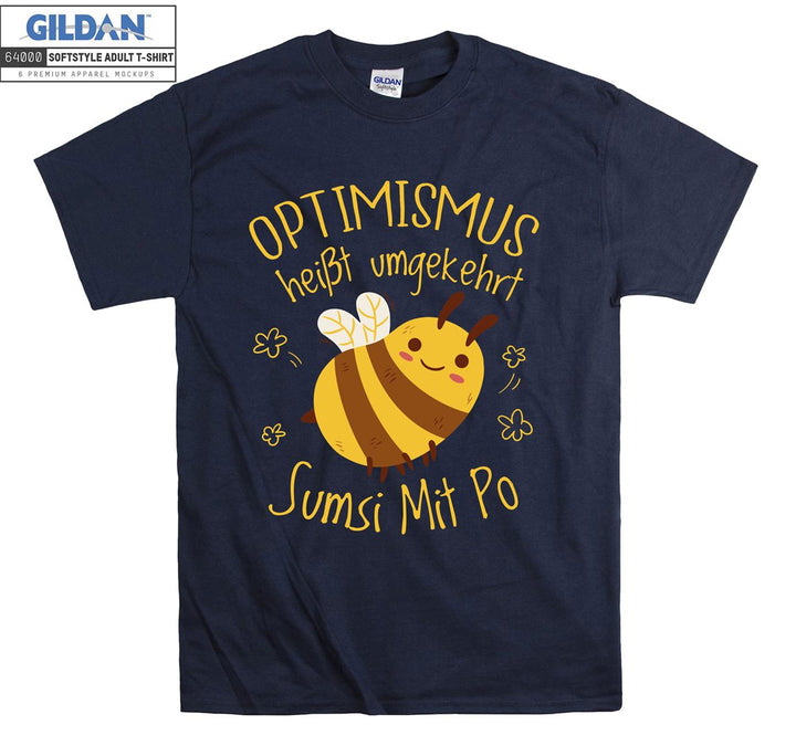 Happy Sari Bee Flying And Smiling T-shirt