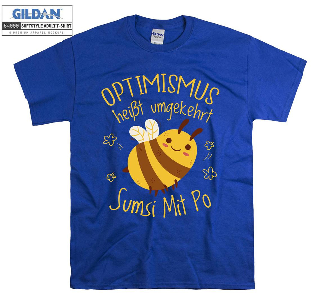 Happy Sari Bee Flying And Smiling T-shirt