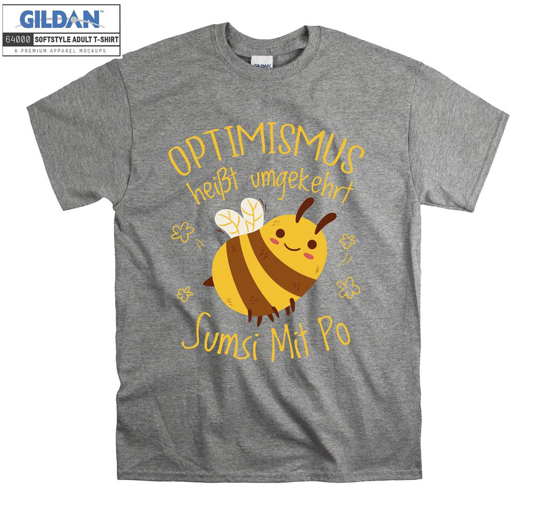 Happy Sari Bee Flying And Smiling T-shirt