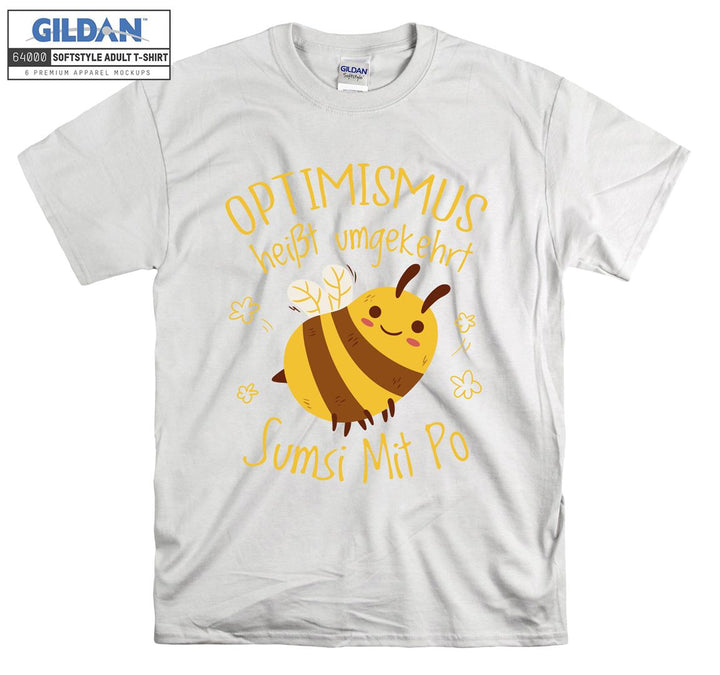 Happy Sari Bee Flying And Smiling T-shirt