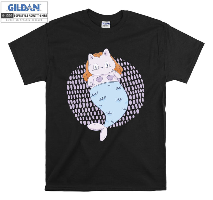 Mermaid Cat Kitten T-shirt