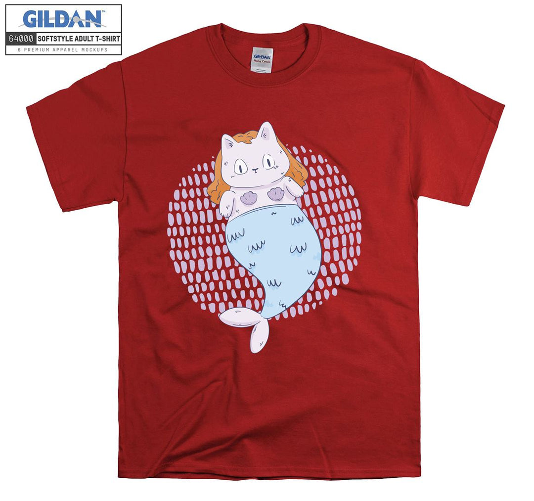 Mermaid Cat Kitten T-shirt