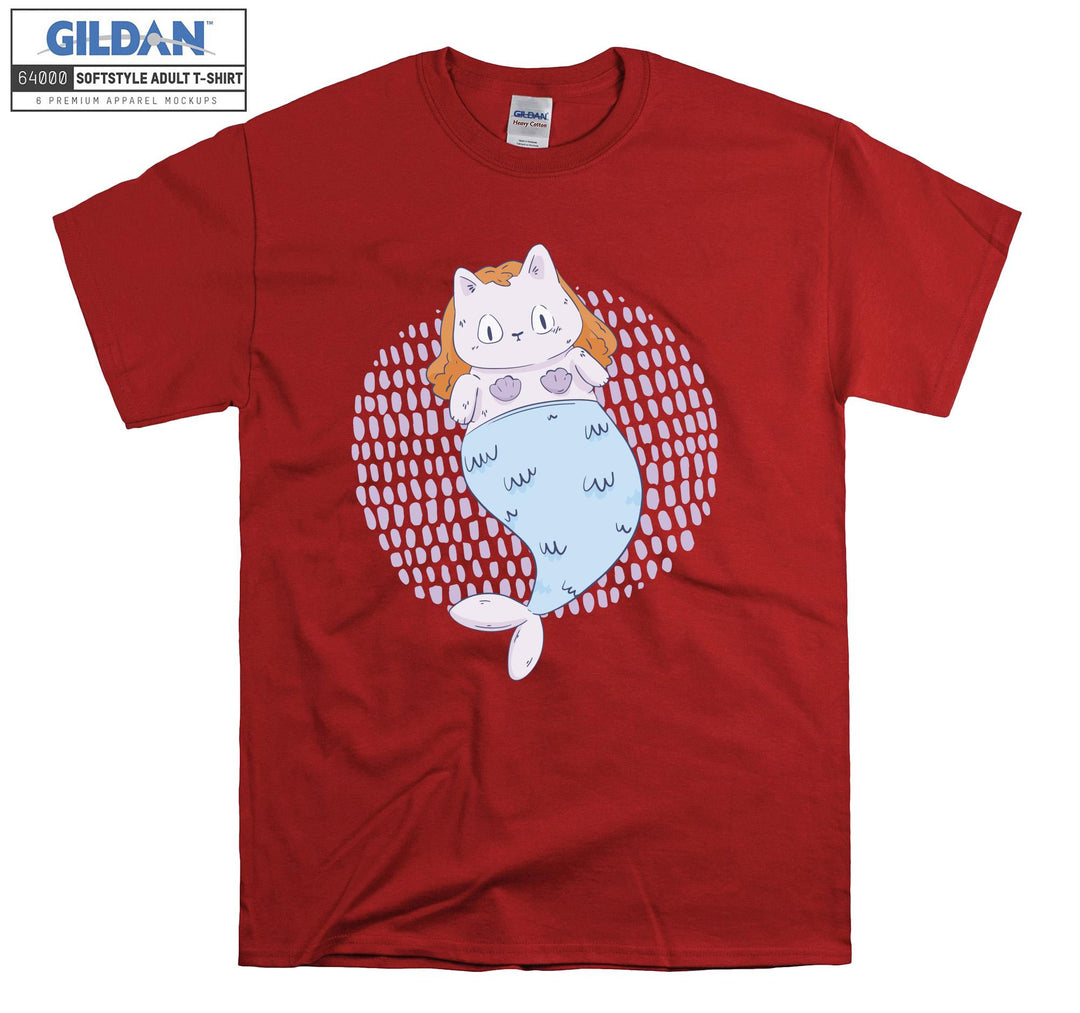 Mermaid Cat Kitten T-shirt