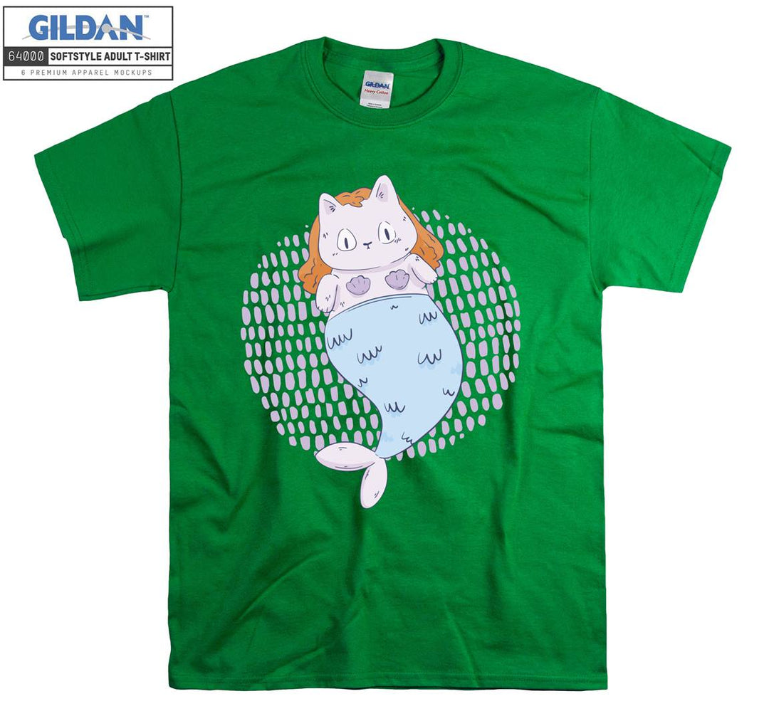 Mermaid Cat Kitten T-shirt