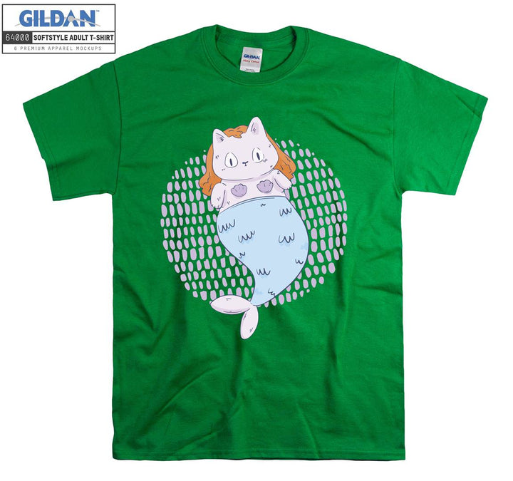 Mermaid Cat Kitten T-shirt