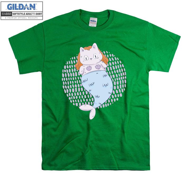 Mermaid Cat Kitten T-shirt