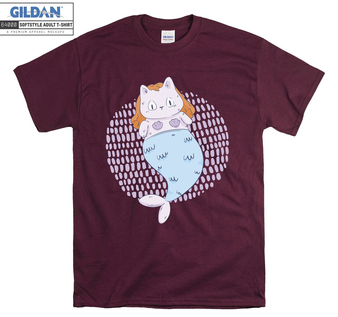 Mermaid Cat Kitten T-shirt