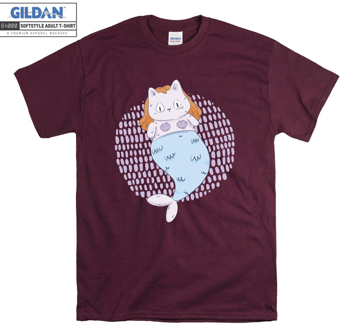 Mermaid Cat Kitten T-shirt