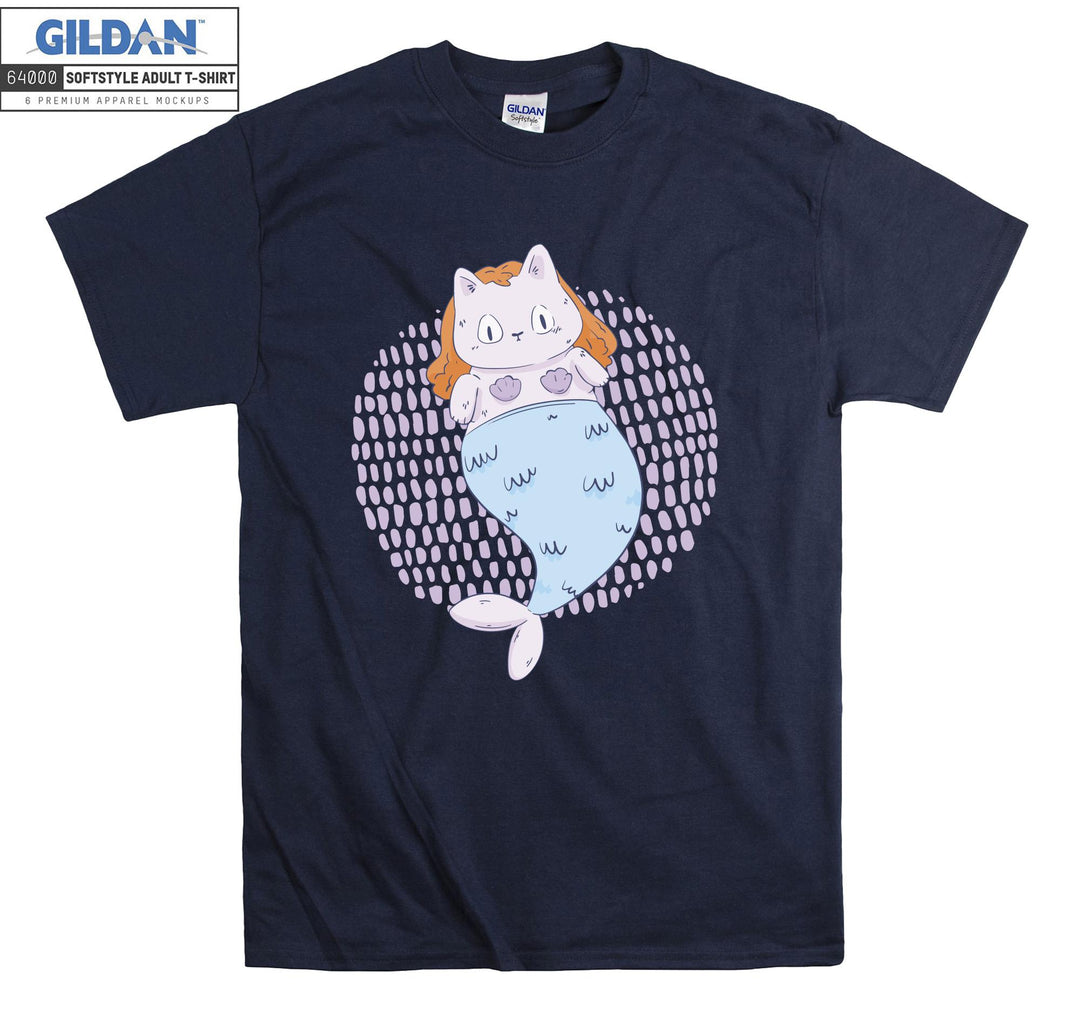 Mermaid Cat Kitten T-shirt