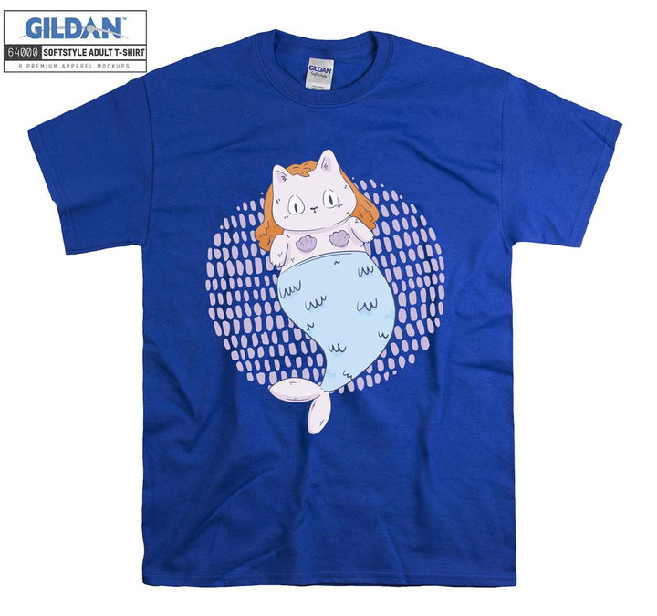 Mermaid Cat Kitten T-shirt