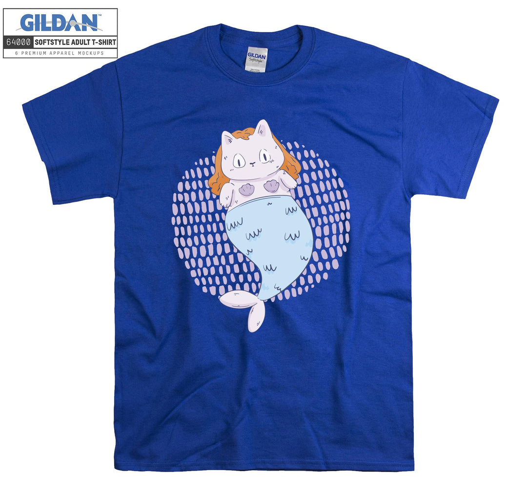 Mermaid Cat Kitten T-shirt