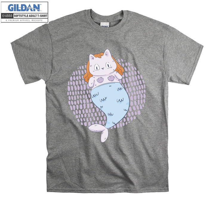 Mermaid Cat Kitten T-shirt