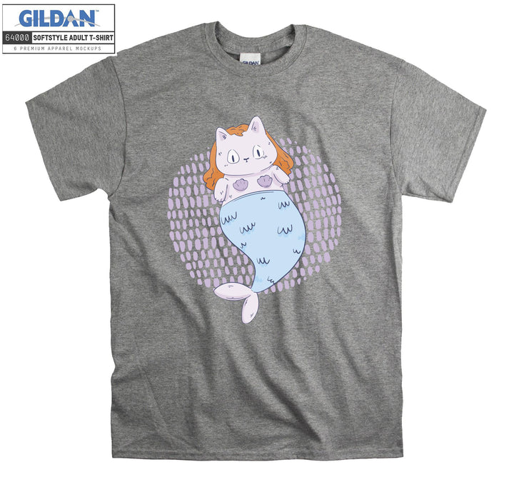 Mermaid Cat Kitten T-shirt
