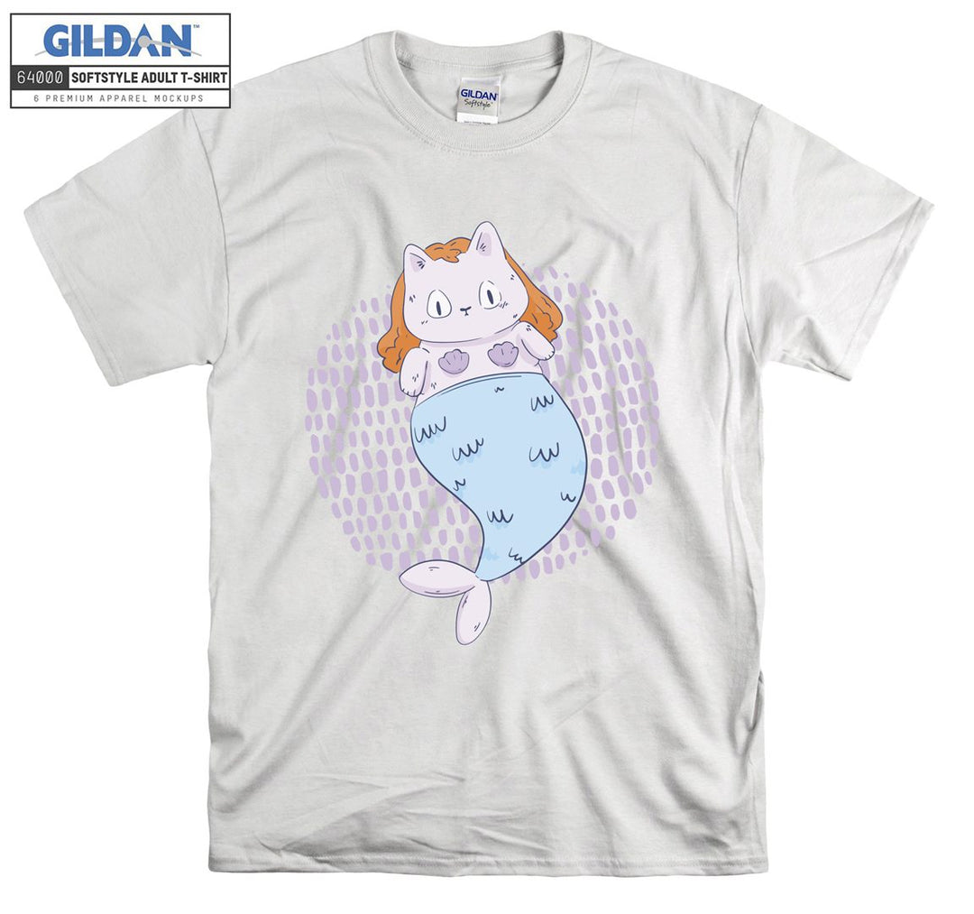 Mermaid Cat Kitten T-shirt