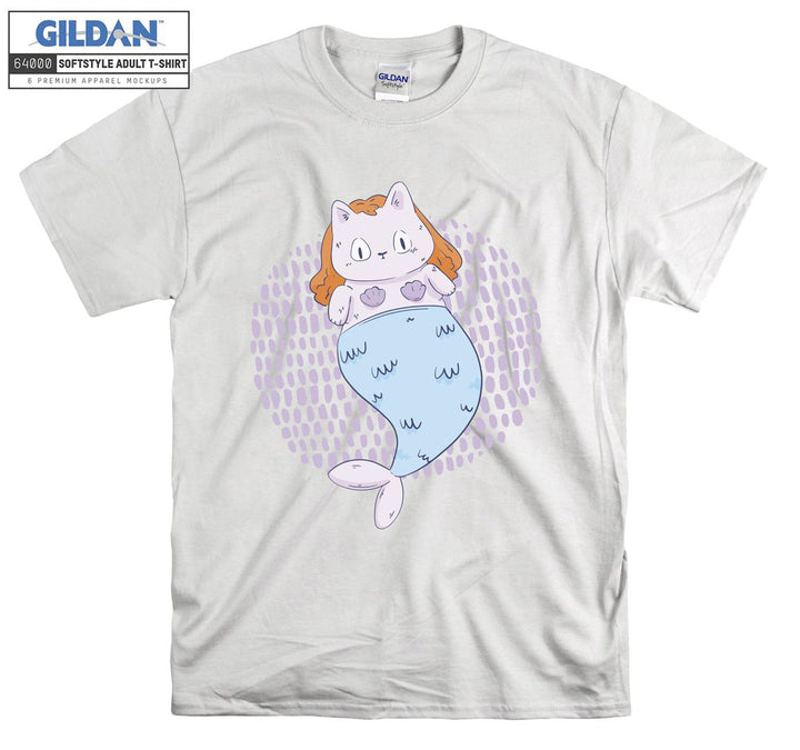 Mermaid Cat Kitten T-shirt