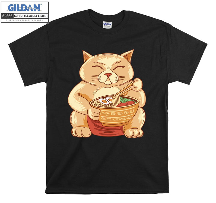 Ramen Fat Cat T-shirt