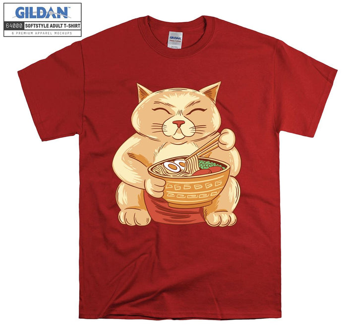 Ramen Fat Cat T-shirt