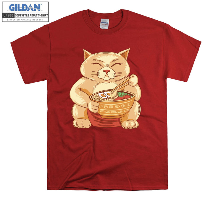 Ramen Fat Cat T-shirt