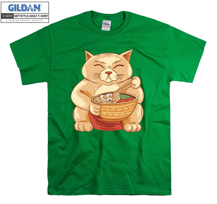 Ramen Fat Cat T-shirt