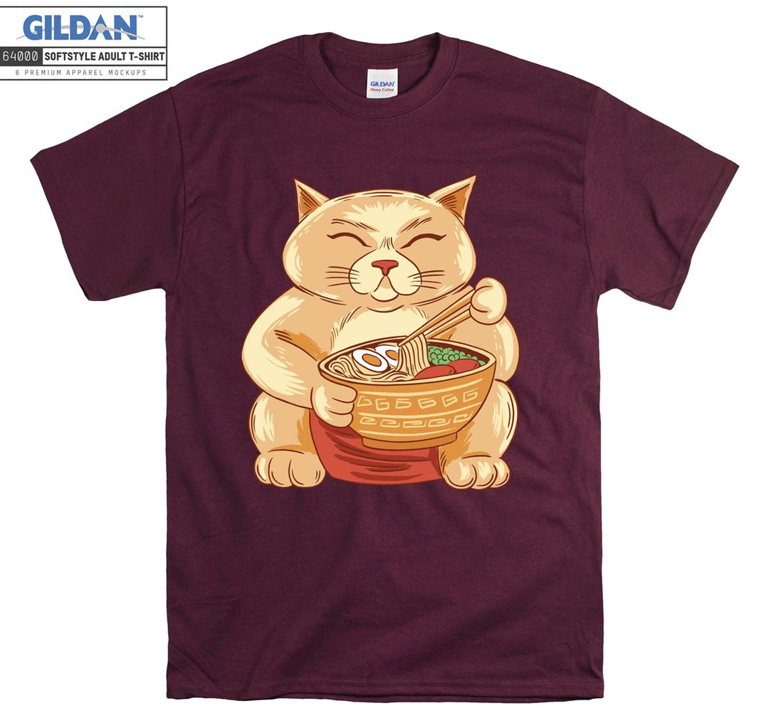 Ramen Fat Cat T-shirt