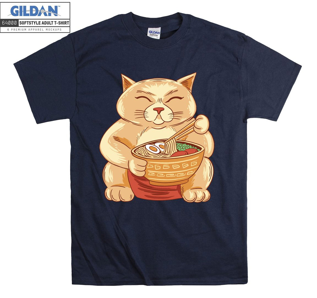 Ramen Fat Cat T-shirt