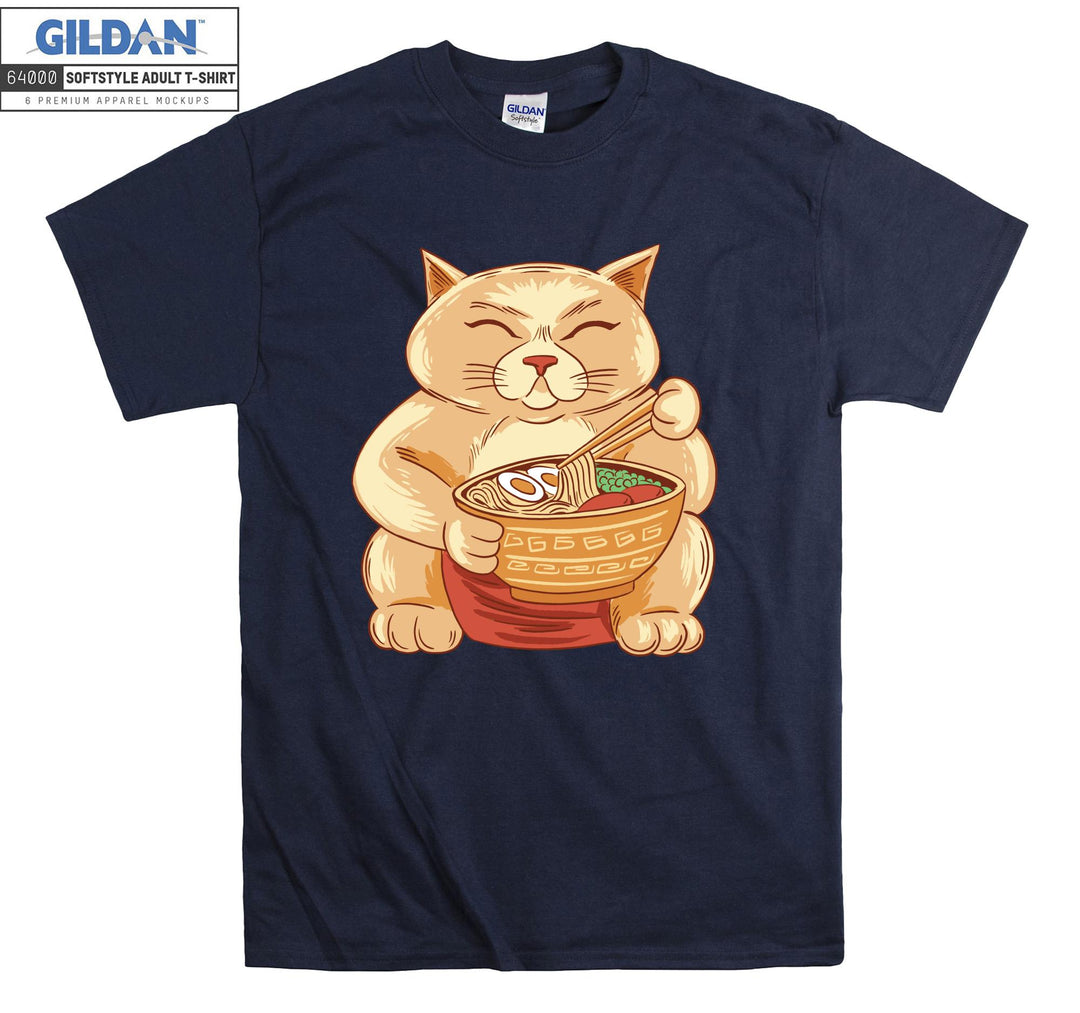 Ramen Fat Cat T-shirt