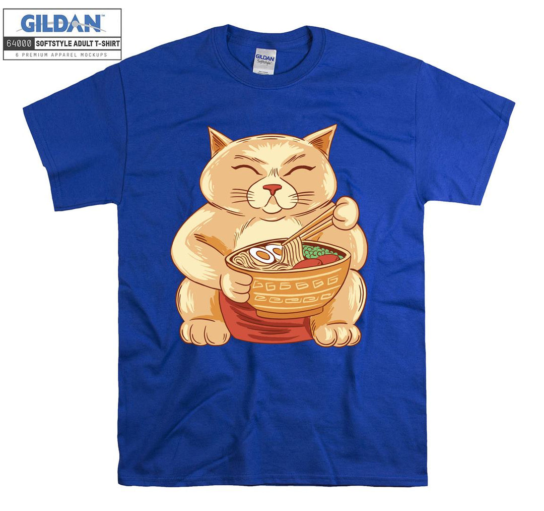 Ramen Fat Cat T-shirt