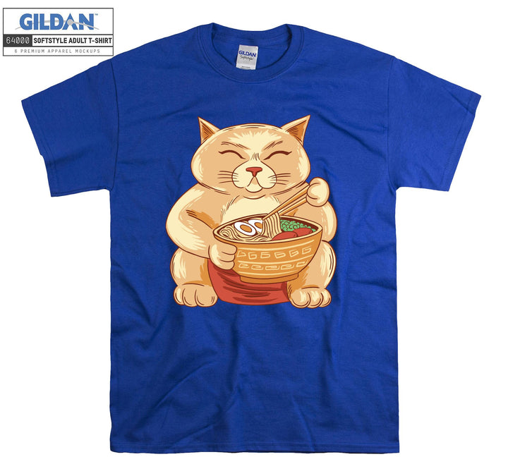 Ramen Fat Cat T-shirt