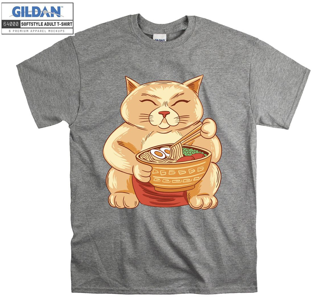 Ramen Fat Cat T-shirt