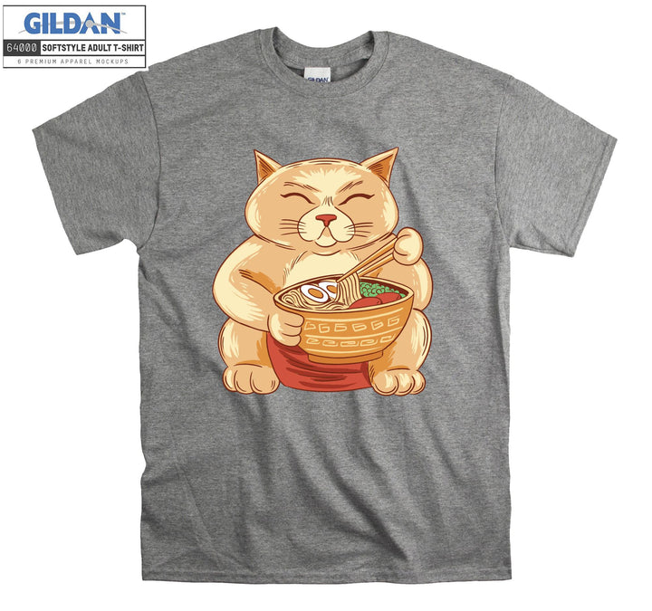 Ramen Fat Cat T-shirt