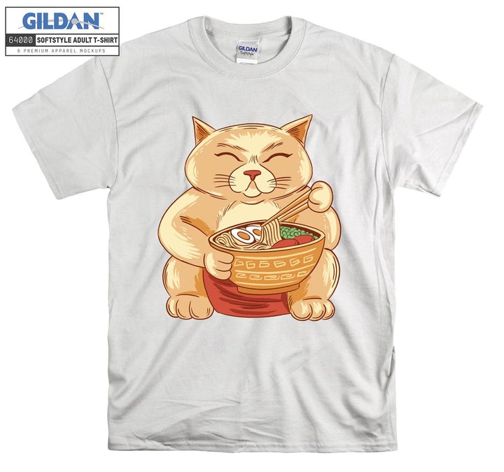 Ramen Fat Cat T-shirt