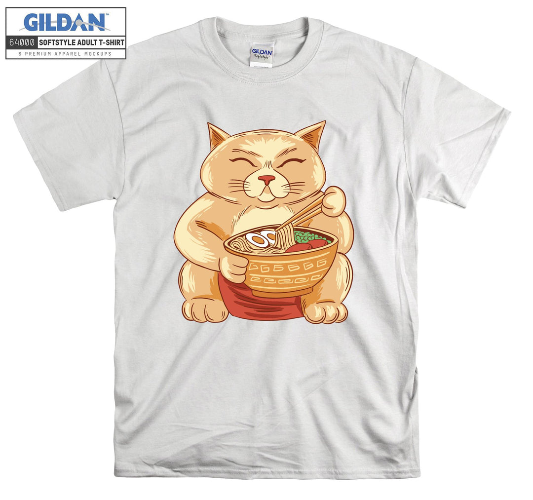 Ramen Fat Cat T-shirt