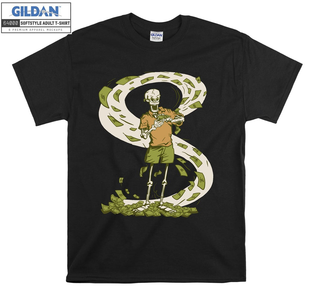 Famous rich zombie figure T-shirt