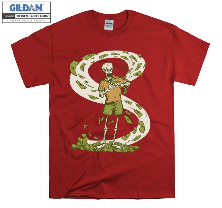 Famous rich zombie figure T-shirt