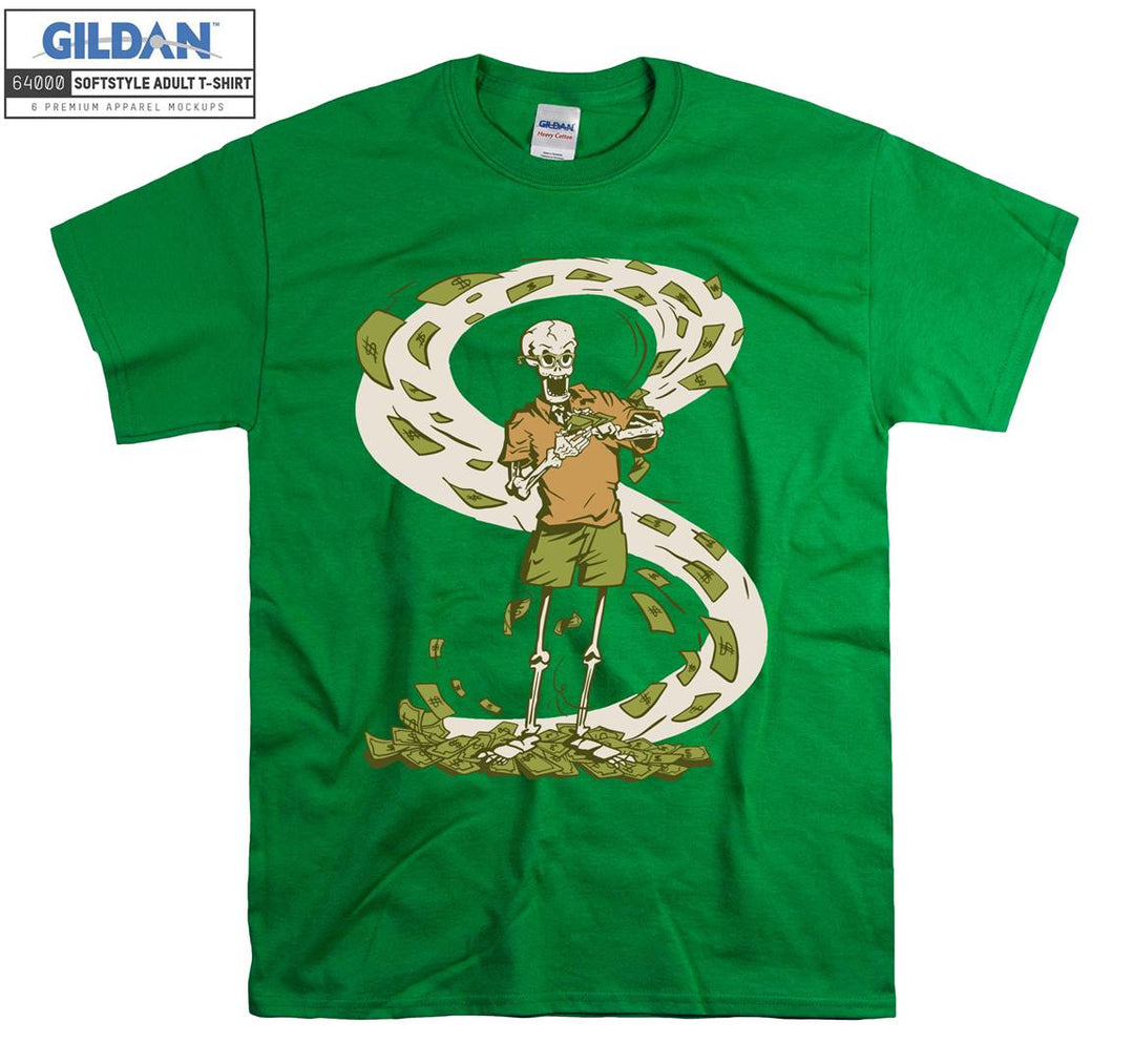 Famous rich zombie figure T-shirt