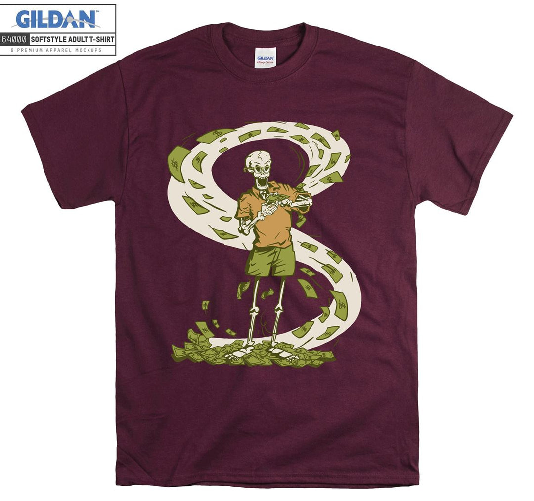 Famous rich zombie figure T-shirt