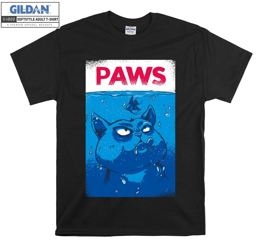 Paws Jaws Cat T-shirt