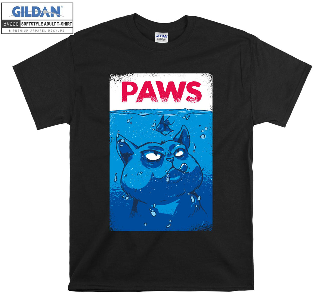 Paws Jaws Cat T-shirt